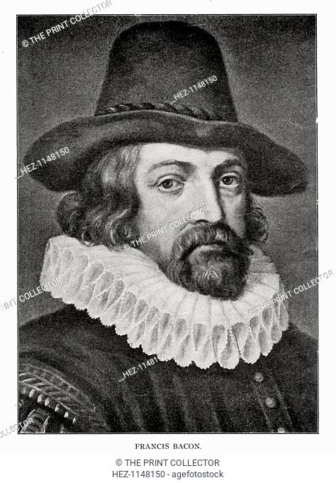 Francis Bacon, Viscount St Albans, English philosopher, scientist and statesman, 1906. Bacon (1561-1626) became Lord Chancellor in 1618