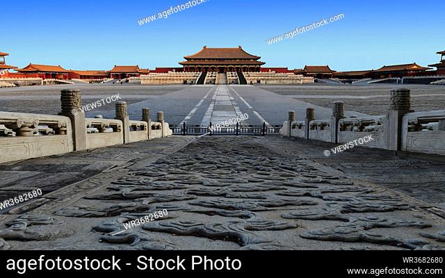 The Forbidden City - the hall of supreme harmony