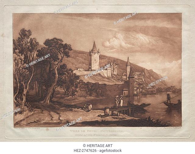 Ville de Thun. Creator: Joseph Mallord William Turner (British, 1775-1851)