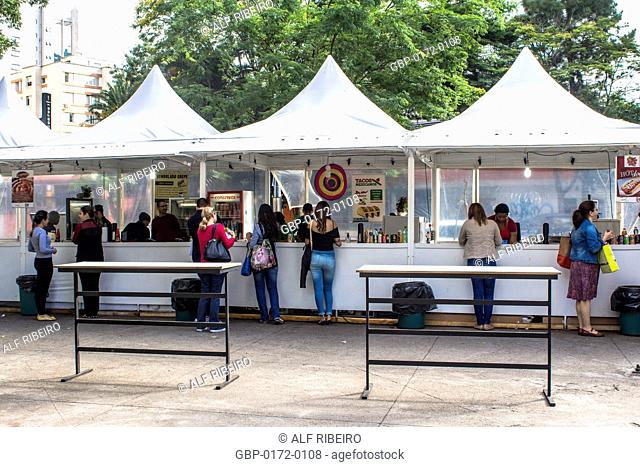 Gastronomic Fair Paulista Square Oswaldo Cruz, Avenida Paulista, 29/10/2015, Capital, São Paulo, Brazil