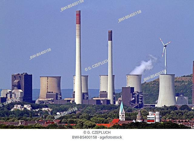 Scholven Power Station, Germany, North Rhine-Westphalia, Ruhr Area, Gelsenkirchen