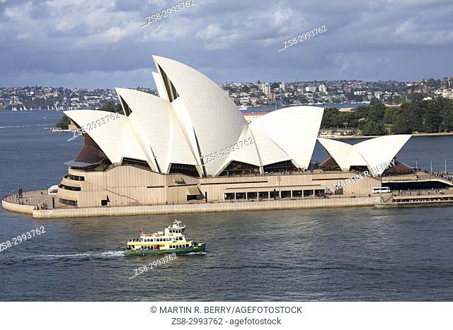 Sydney Opera house at Bennelong Point, Sydney, Australia