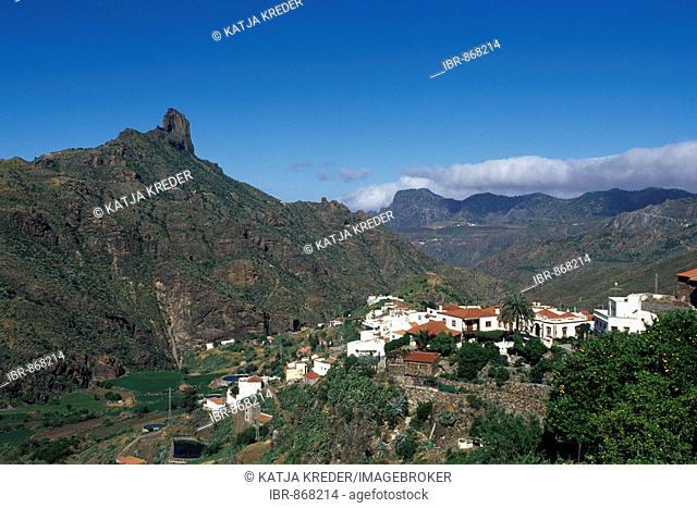 Tejeda, Roque Bentaiga, Gran Canaria, Canary Islands, Spain, Europe