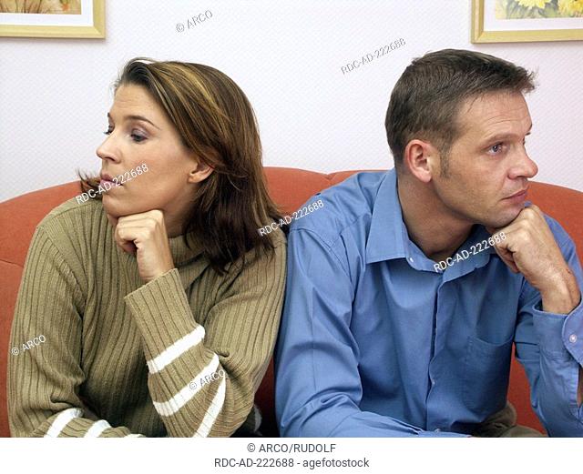 Couple does not talk to one another