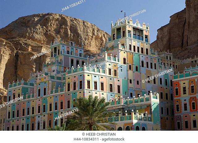 Yemen, Khailah Palace, Khailah, Wadi Hadramaut, Hadhramaut, Hadramaut, South Yemen, Arabian Peninsula, Middle East, Ea