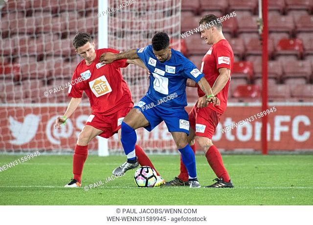 Capital FM’s Celebrity Soccer Charity Match, supporting Global's Make Some Noise, at the home of Southampton F.C. Katie Price and Kerry Katona were the team...