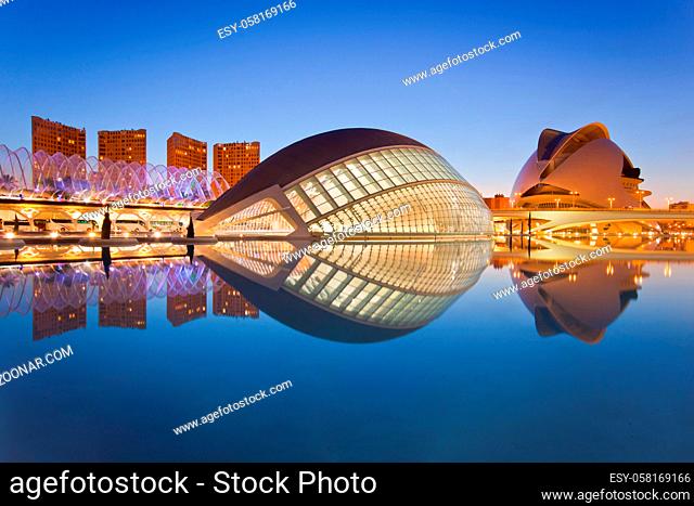 Valencia's City of Arts and Science Museum (Ciudad de las Artes y de las Ciencias)