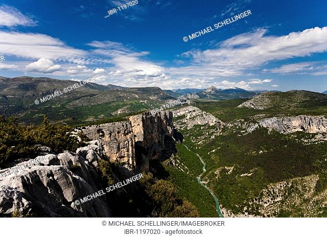 Verdon Gorge, Maritime Alps, Alpes-de-Haute-Provence, France, Europe
