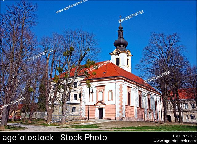 The parish church of Saint Nicholas, dating from the 17th century, Koprivnica, Croatia