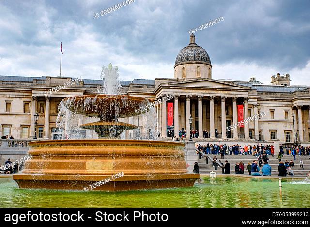 The National Gallery in London, United Kingdom