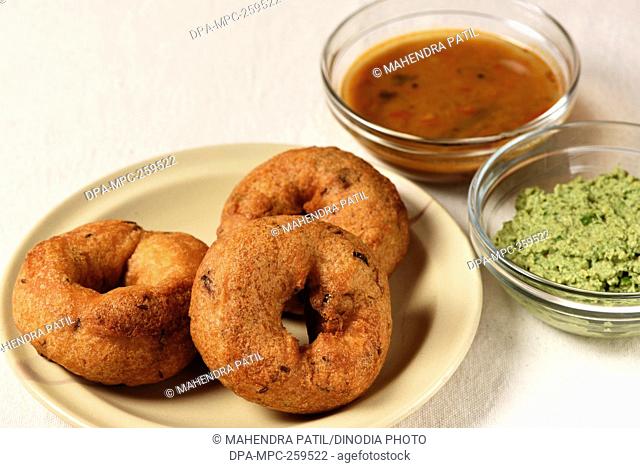 south Indian dish Medu Vadas, India, Asia