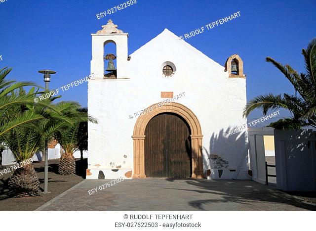 Church San Marcos in Tiscamanita, Fuerteventura, Canary Islands, Spain