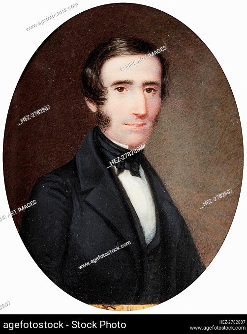 Portrait of the poet Alessandro Manzoni (1785-1873), First half of the 19th cent. Creator: Anonymous