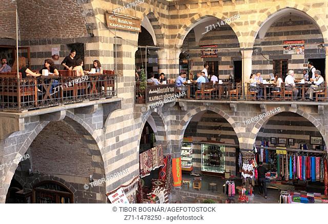 Turkey, Diyarbakir, Hasan Pasa Hani, ancient caravanserai