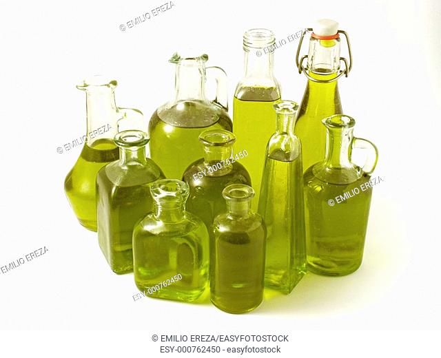 Oil olive bottles