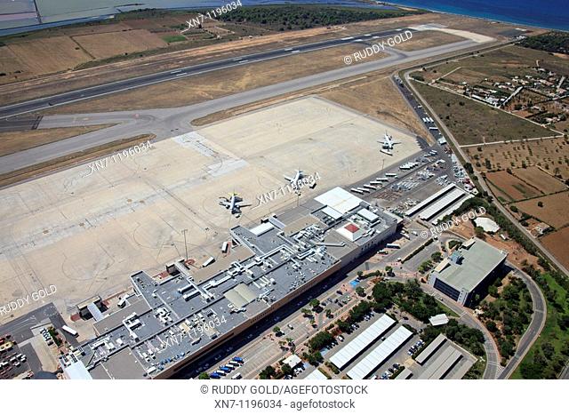 Airport Es Codolar, Ibiza, Balearic Islands, Spain