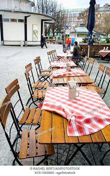 Typical restaurant, Munich, Bavaria, Germany