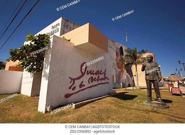 Teatro Juan de la Cabada Theater, Campeche, Yucatan Province, Mexico, Central America