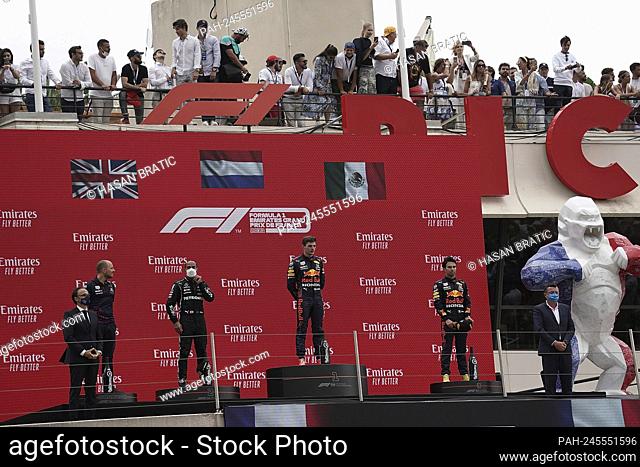 20.06.2021, Circuit Paul Ricard, Le Castellet, FORMULA 1 EMIRATES GRAND PRIX DE FRANCE 2021, in the picture winner Max Verstappen (NEL # 33)