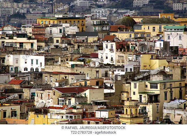 Naples (Italy). Spanish neighborhood in the city of Naples