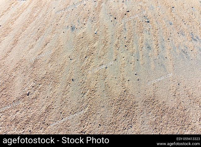 Sand on a steep hill background pattern