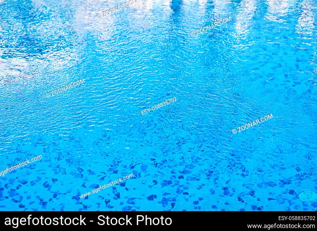 Background of sea ripple water surface. Close up shot. Rain weather. High quality photo