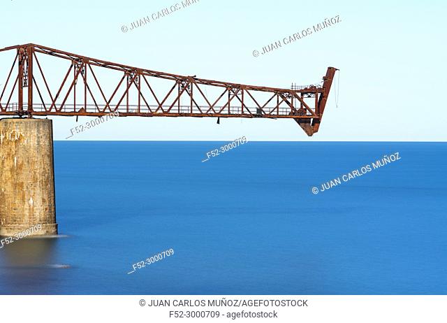 Cargadero de Dícido, Mioño, Castro Urdiales, Cantabrian Sea, Cantabria, Spain, Europe