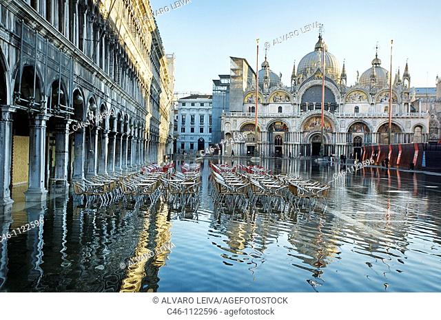 Basilica San Marco. St  Mark's Square. Venice. Veneto. Italy
