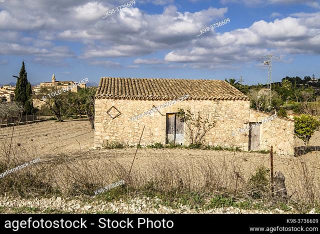 tool house on the outskirts, Lloret de Vista Alegre, Mallorca, Balearic Islands, Spain