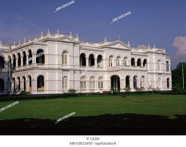 Island Sri Lanka, Colombo, district  Cinnamon Gardens, Nationalmuseum,   Asia, South Asia, island state, capital, museum, museum buildings