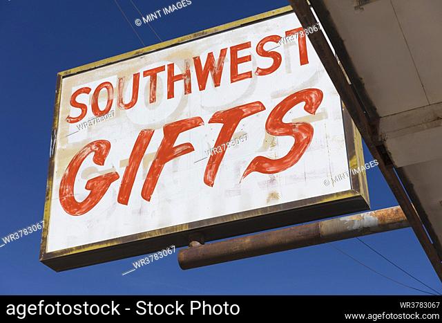 Sign advertising Southwest Gifts