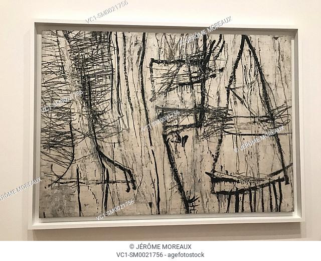 Cy Twombly, Tiznit, 1953, Museum of Modern Art, MOMA, New York, USA