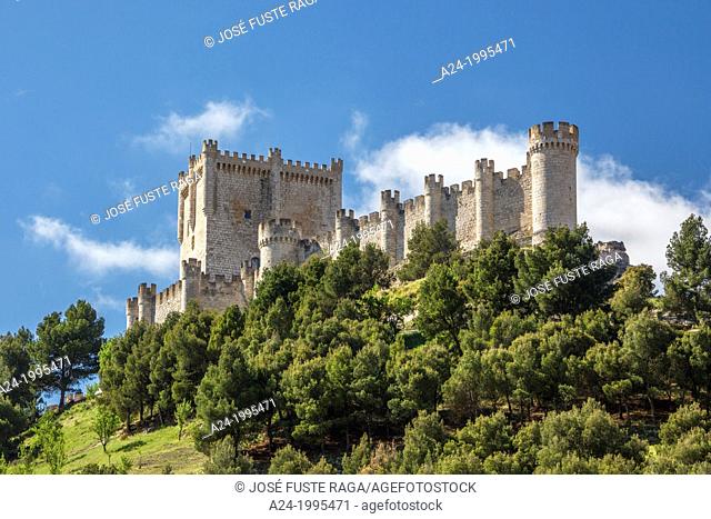 Peñafiel Castle, Valladolid Province, Castile-Leon, Spain