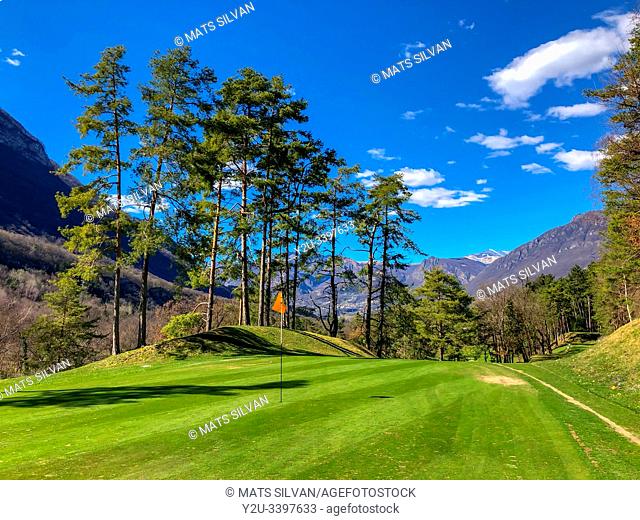 Golf Course in Menaggio, Italy