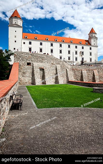 Slovakia, Bratislava Castle (Bratislavsky Hrad), historic city landmark
