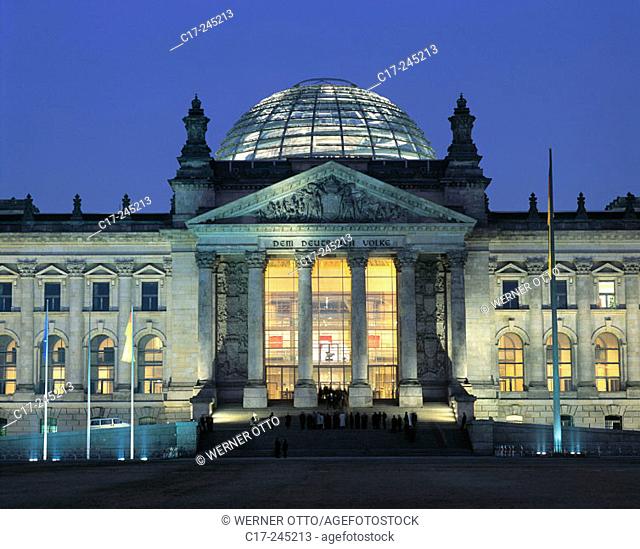 The Reichstag. Berlin. Germany