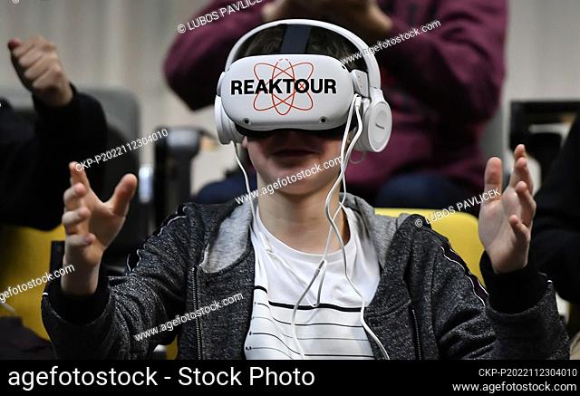 The tour ReakTour,  unique virtual tour to the reactor available at the Dukovany nuclear power plant in Dukovany, Czech Republic, November 23, 2022