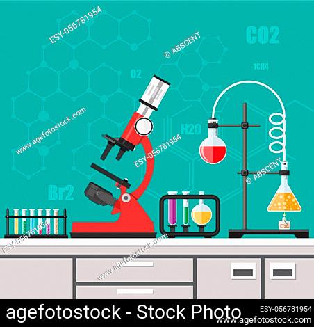 Laboratory flask cartoon icon Stock Photos and Images | agefotostock