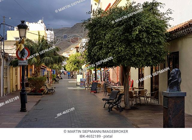 Calle Real, Old Town of San Sebastian de la Gomera, La Gomera, Canary Islands, Spain
