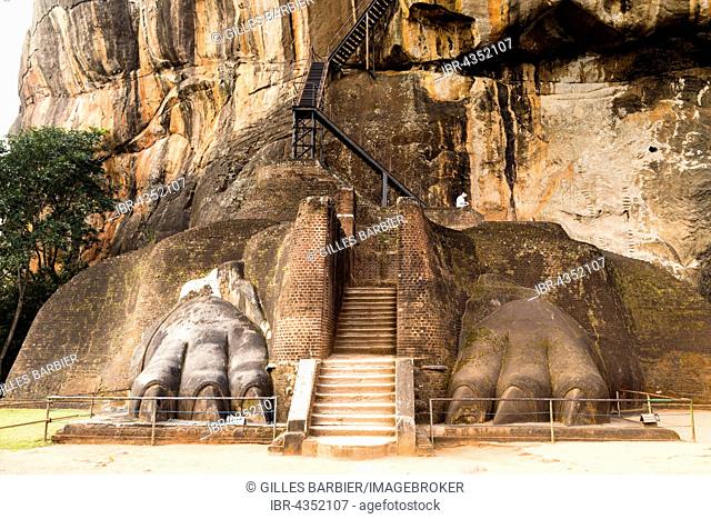 The Lion Gate, Sigiriya Rock Fortress, Sri Lanka