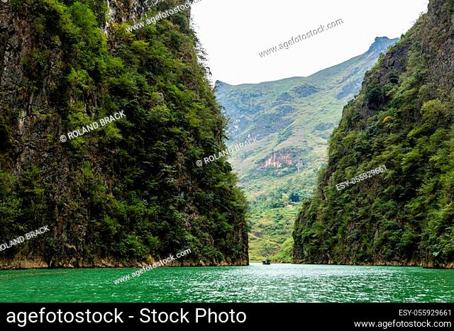 The Ma Pi Leng Gorge in Vietnam