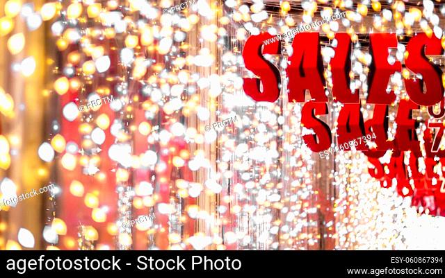 store discount sign . shopping sale background . Red sale background. Shine backdrop for flyer, poster, shopping, for sale sign, discount, marketing, selling
