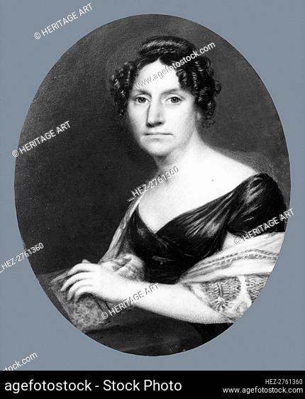 Portrait of a Lady, ca. 1820. Creator: Nathaniel Rogers