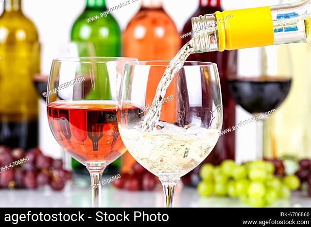 Pour wine pour wine bottle wine glass white wine bottle alcohol