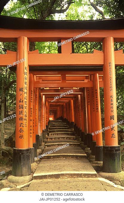 Tori Gates, Fushimi Inari, Kyoto, Japan