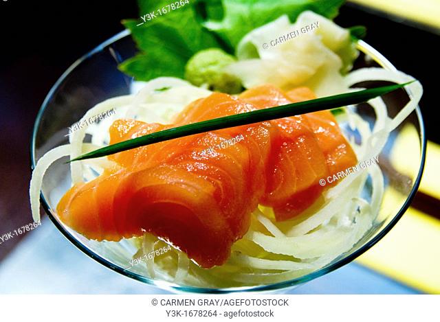 Food picture of raw salmon