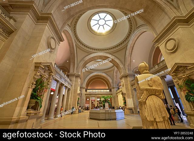 The Metropolitan Museum of Art Great Hall interior