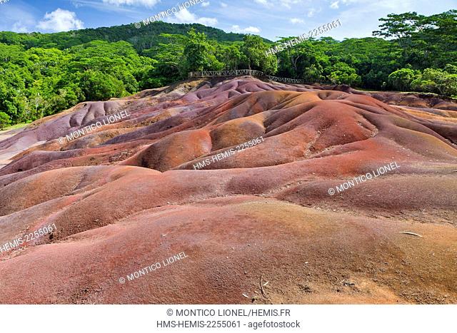 Mauritius, South West area of island, Terre de Couleurs at Chamarel
