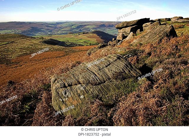 View from Higger Tor, Derbyshire, United Kingdom