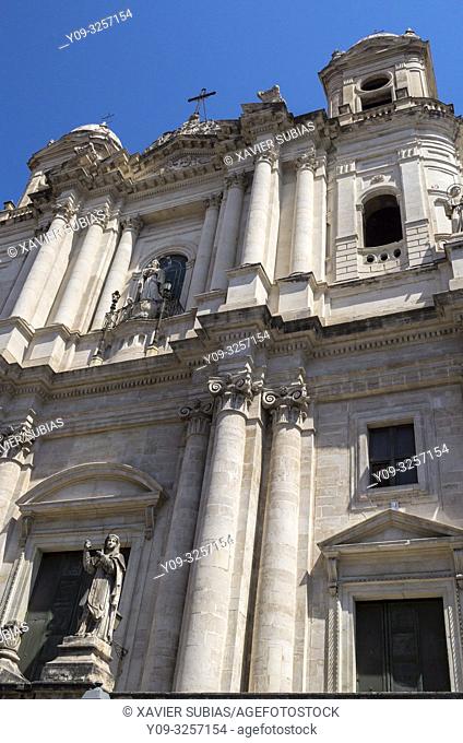 Church of San Francesco d'Assisi all'Immacolata, Catania, Sicily, Italy